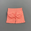 HISTELLO Impact Shorts 4.5" Women Fitness Sports Biker Shorts Low Waist Gym Short Workout Scrunch Butt Yoga Seamless Leggings