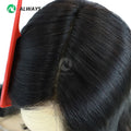 MW46 - 16" Lace Front Natural Hair Wig Chinese Human Hair Full Head Wigs for  Women