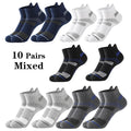 10 Pairs Ankle Athletic Running Socks Men Women Simple | SAMAG