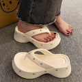 Women's Flip-flops Summer Thick-soled Sandals Lightweight EVA Slippers Outdoor Platform Sandals for Women Casual Beach Shoes