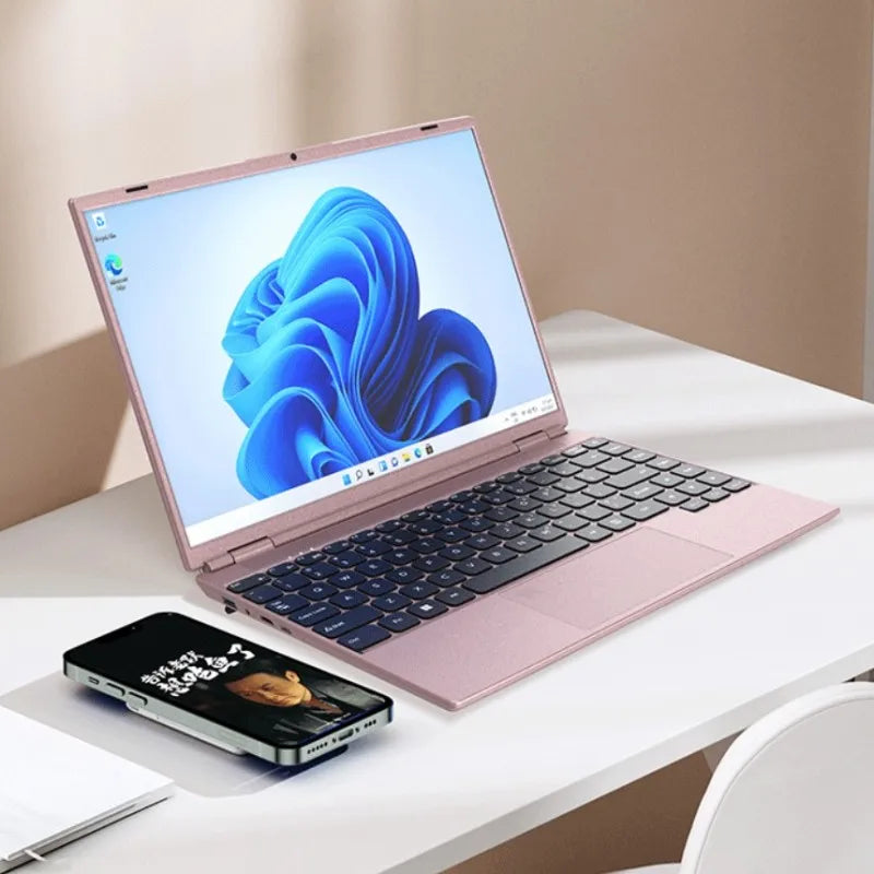 2023 NEW Ram 6G DDR4 ROM 128G SSD  N5095 14 Inch Intel Quad Core Windows 10 Pro Cheap Student Laptop Computer