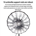 Nanlite 90cm Parabolic Softbox Bowens Mount Quick-pack Deep Mouth Design Photography Light Accessories SB-PR-90-Q
