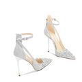 2025 Spring and Autumn New Women's High Heels Pointed Thin Heels Trendy Fashion Women's Shoes