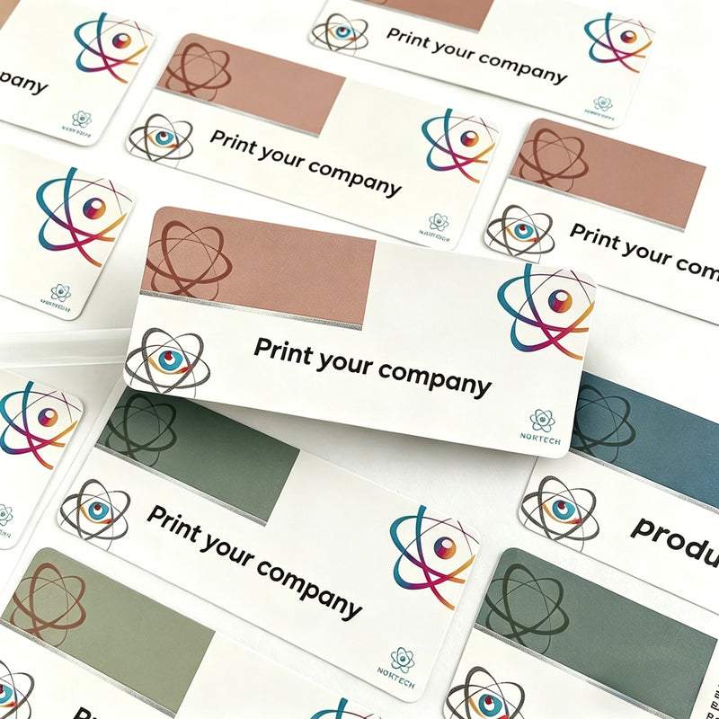 Custom Waterproof Vinyl Stickers Paper Packaging Boxes for 3ml 5ml 10ml Small Cosmetic Perfume Vials Bottles