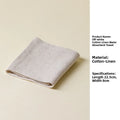 Thick Handmade Cotton Linen Tea Towel Double Sided Absorbent Tea Tablecloth Tea Set Zero Matching Tea Tray Cup Mat Pot Mat
