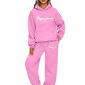 2026 Womens Print Hooded Sweatshirts Suit High Quality Hot Sales Outfits Clothing Fashion Casual Jogging Pants Sets