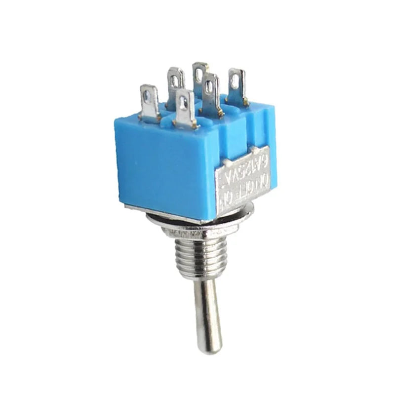 10pcs ON-OFF-ON / ON-ON Miniature Toggle Switches Mini MTS-102 103 202 203 Power Button Switch Car
