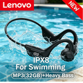 Lenovo Wireless Bone Conduction Headphones Bluetooth  Earphone Sport Swimming Bluetooth Compatible Headphone Hand-free With Mic