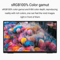 ZSUS 18-Inch 1080P 100Hz 100%sRGB Portable Monitor 16:9 HDR 350cd /M² For XBox PS4 / 5 Switch Cell Phone PC Loptop Extension