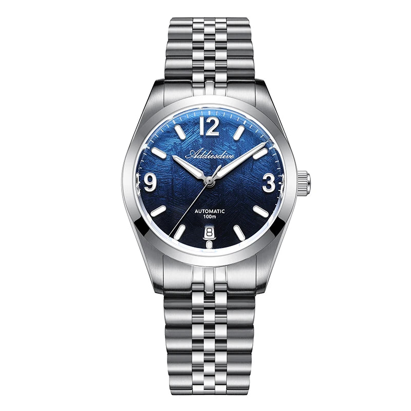 ADDIESDIVE AD2547 Watch For Men Sapphire Glass 10Bar Waterproof BGW9 Super Luminous Japanese 8215 Automatic Mechanical Watches