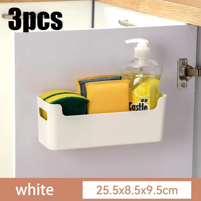 Non Perforated Cling Film Rack Inside Cabinet Wall Shelf Shelves Spice Dish Drying Door Organiser For - View 16 | SAMAG