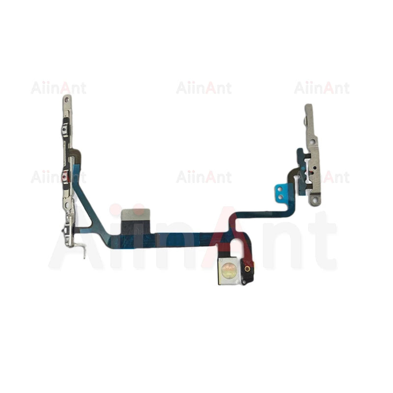 AiinAnt Power Volume Buttos Flash Light Power Flex Cable For iPhone 11 Pro X XR Xs Max SE 7 8 Plus SE 2 3 2020 2022 Phone Pars