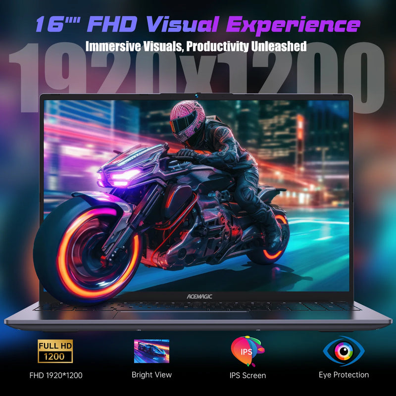 ACEMAGIC Gaming Laptop AMD Ryzen 9 6900HX 16GB LPDDR5 RAM - Visuel 4 | SAMAG