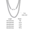 ORSA JEWELS 925 Sterling Silver Chain Necklaces Fashion Party for Men Women DIY Jewelry Simple High Quality 16-24 Inch Wholesale