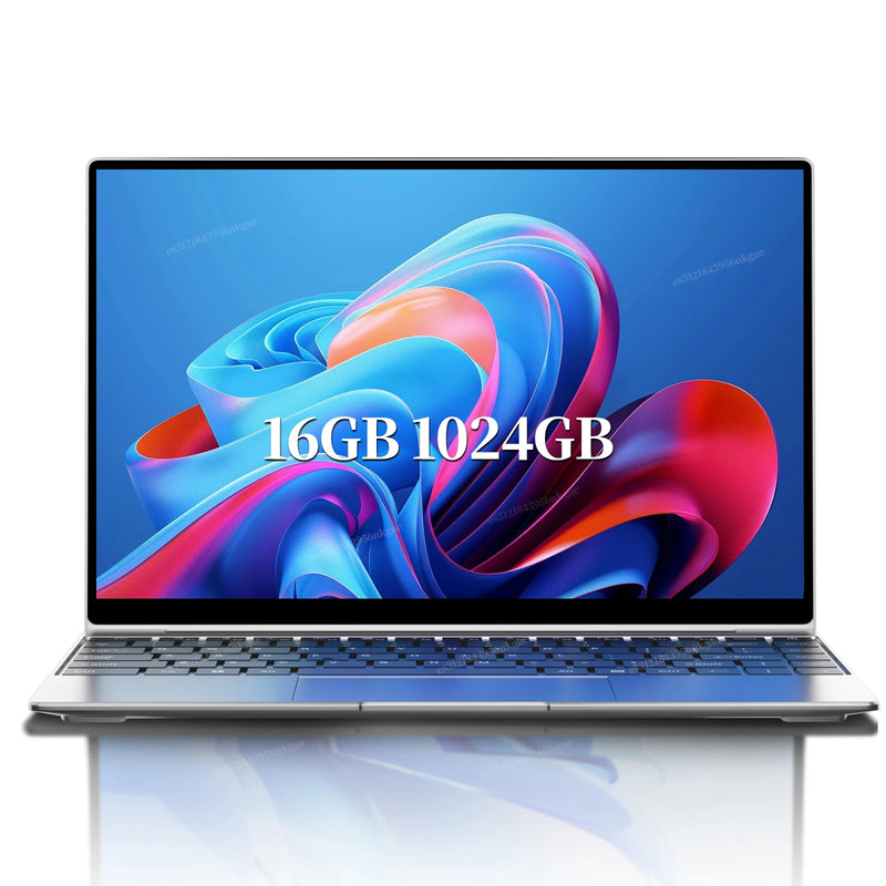 LENO 14.1" Ultra Slim Laptop Intel Core i9-9900 32GB 2TB Gaming Computer PC Windows11 Gamer office Ultra Slim Notebook 1080P HD