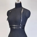 Women Fashion Waist Belt Leather Strap Chest Strap Suspenders for Women Decorative Harness Straps Gothic Clothing Accessorie