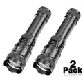 Rechargeable Flashlights High Power LED Tactical Flashlight Super Bright Handheld Hunting Torch Light for Emergency Hiking Fish