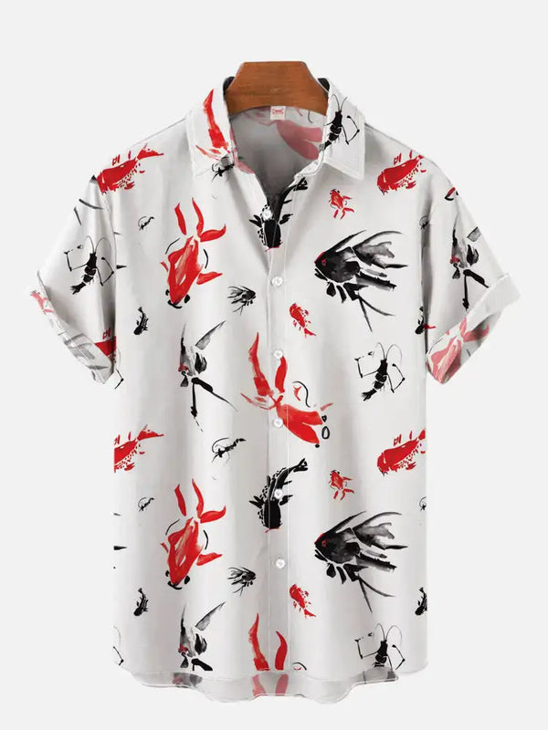 Men's Shirt Dragon Print Casual Daily Tops 3D Printing | SAMAG