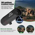 3000x25 Monocular HD Professional Adult Monocular and Mini Portable Telescope, Suitable for Outdoor Camping and Hunting