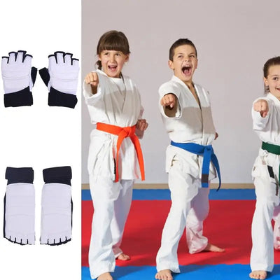 Taekwondo Gloves Foot Protector Shoes Socks Hand Half | SAMAG