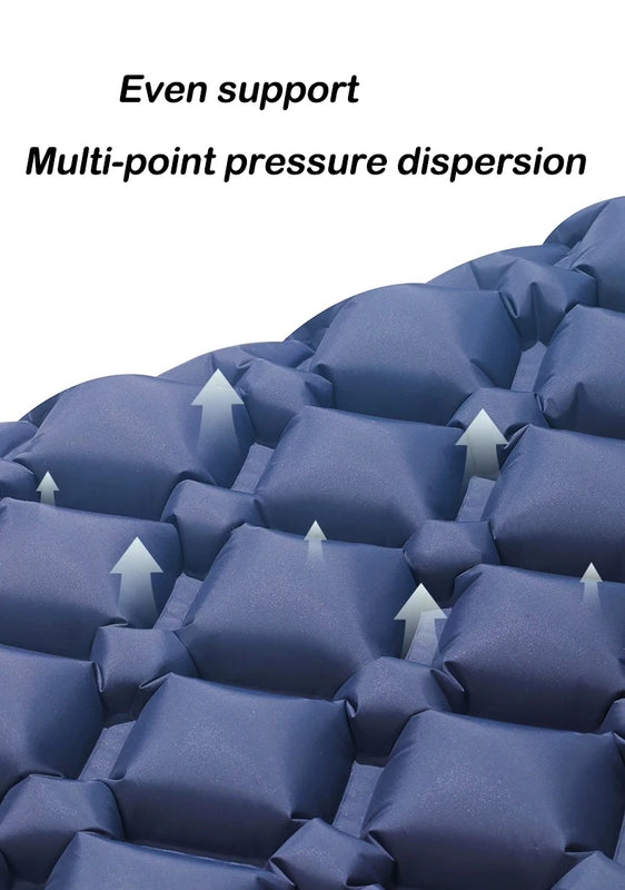 ! Upgrade! Double Air Mattress Camping Blow Up Bed | SAMAG
