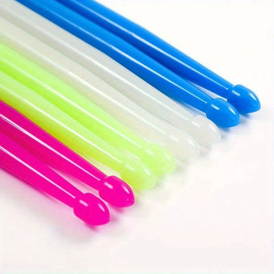 1-Pair 5A Luminous Drumsticks Classic Waterdrop Tip Nylon | SAMAG