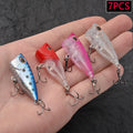 Mini Popper Crankbaits Fishing Lures Set 3d Eyes Fish | SAMAG