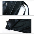LUZHEN Fashion Luxury Elegant Niche Outline Color Contrast Design Knee-length Windbreaker Coat Men's 2025 Trench Clothes JY4965