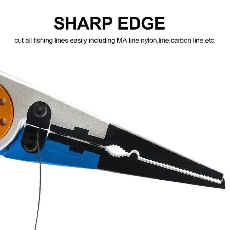 Fishing Pliers Line Cutter Multifunctional Knot Aluminum | SAMAG