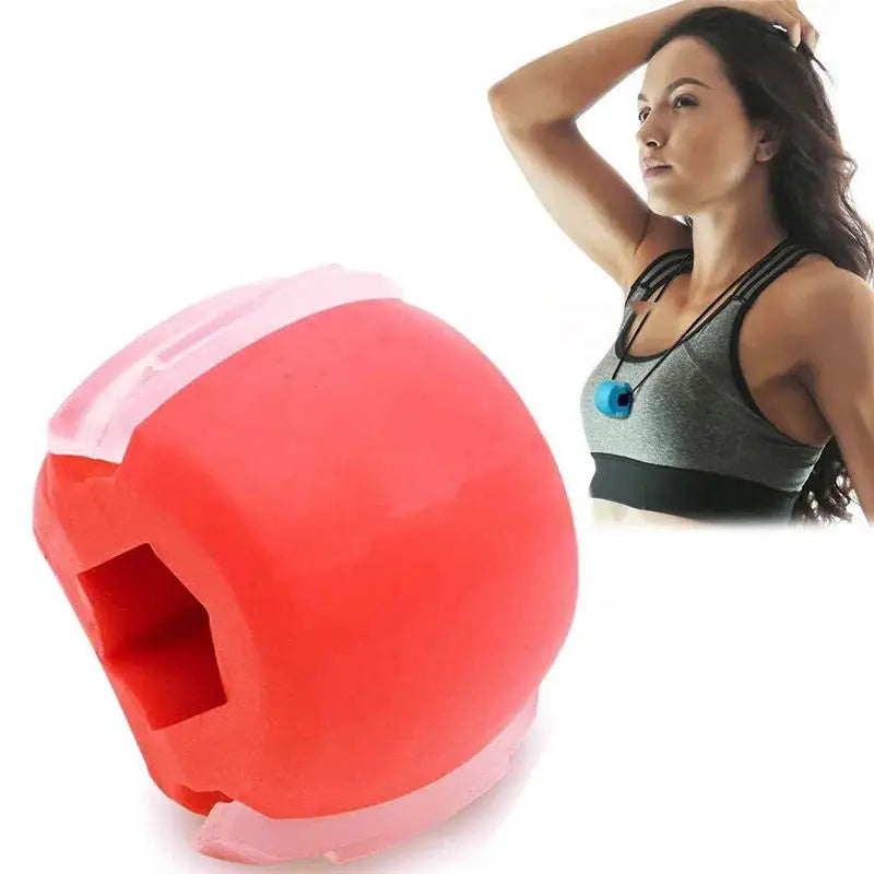Jawline Exerciser Jaw Muscle Toner Training Fitness Ball | SAMAG