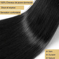 100% Raw Human Hair Weave Extensions 30 32 Inch Bone Straight Vietnamese Hair Bundles 16A Double Drawn Natural Black Color 3 4 Pcs Remy Hair Bundle For Women