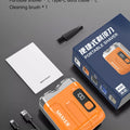 Mini Electric Smart Shaver Household Car Shaver Digital Display Dual Blade Rechargeable Shaver Powerful Beard Trimmer Tool