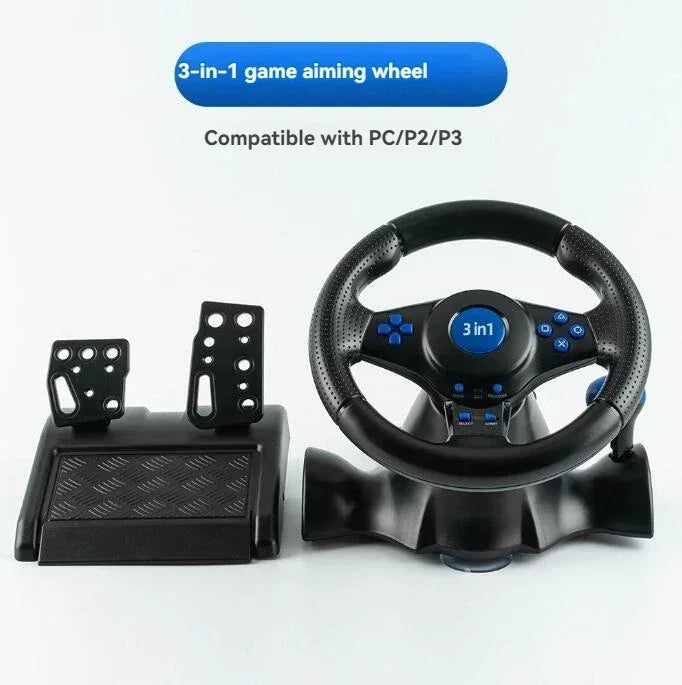 Excellent Racing Game Steering Handle Switch/xbox/PS4 / PS2 / PS3 / PC Racing Wheel Handle