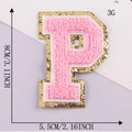 On Clothing Towel English Alphabet Decoration DIY Applique Accessories Patches Clothing Badges Clothes Embroidery Appliques