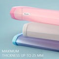1 A4 Macaron vertical binding file bag Student test paper storage bag 13 cell portable organ bag, office school supplies