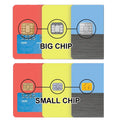 2.5D Stereo DIY Customize Design One Side Cover Sticker Tape Film for Creidt Card Debt Card Small Big Chip