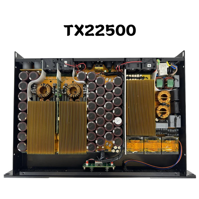 ShennDare XT22500 Professional Power Amplifier 2x2400W 8ohm DJ Subwoofer Amplifier 2 Channel Class D 2X3600W 4Ohm Speaker Preamp