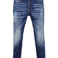6057 Four Seasons New Men's Wear Washed Ripped Patch | SAMAG