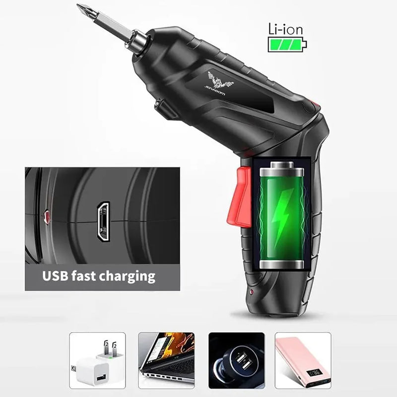 3.6v Power Tools Set Household Maintenance Repair 1800mAh Lithium Battery Mini Electric Drill Cordless - View 6 | SAMAG