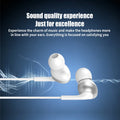 USB Type C in Ear Headphones HiFi Stereo Earphones With HD Mic Wired Earbuds For Samsung Galaxy S25 S24 S23 Wire Control Headset