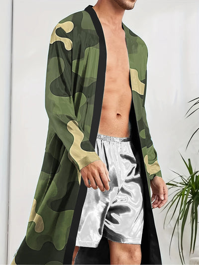 Men's Robes Spring/Summer Breathable Shower Sleepwear | SAMAG