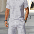 Summer New Men's Polo Shirt Set - Street Casual Fashion | SAMAG