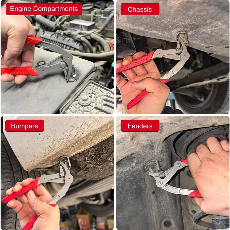 Car Clip Pliers Disassembly Tools Multi-Purpose Panel Clip Removal Pliers Removal Tool Rivet Remover Auto Repair Accessories