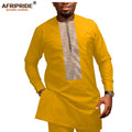 African Men Clothing Casual Tracksuit Dashiki Shirt | SAMAG