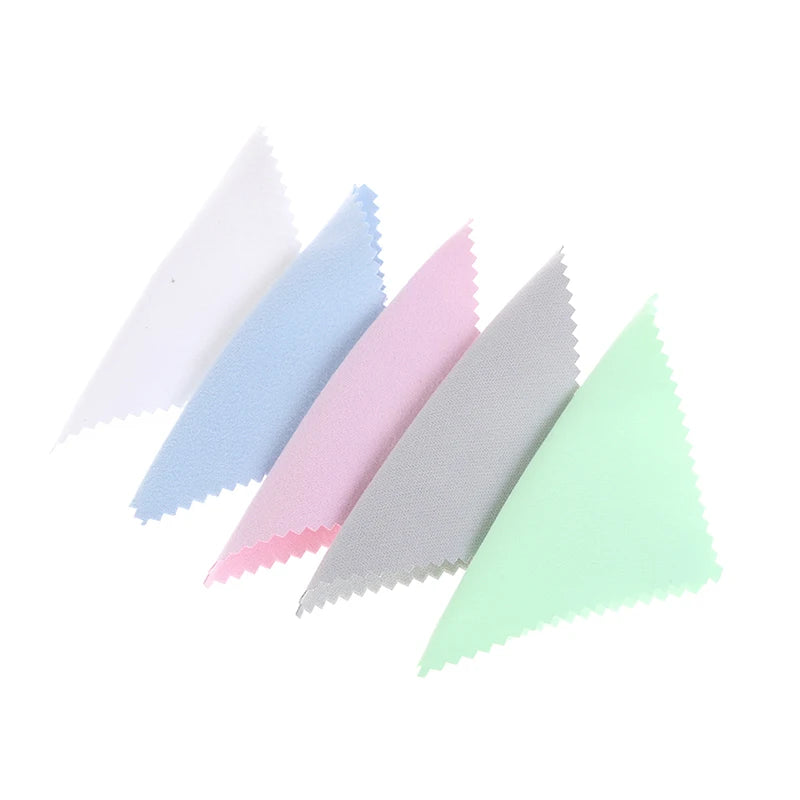 10pcs/100pcs Polish Polishing Cloth Cleaning Soft Clean Wipe Wiping For Silver Gold Jewelry Tool - Visuel 3 | SAMAG