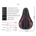 3D Mtb Saddle GEL Bicycle Seat Cover Men and Women Road - View 5 | SAMAG