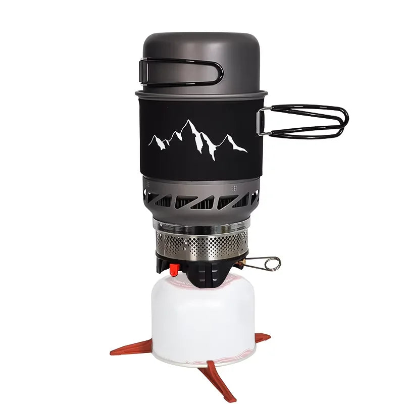 Camping Cooking Set Stove Pot Pan Cookware Outdoor | SAMAG