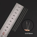 30pcs Metal Beading Needles For Beads Threading String Tambour/Jewelry Bracelet Necklace Making Pins Cord Tools Pins DIY Tool