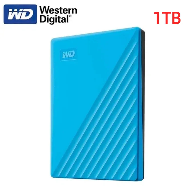 2026 WD My Passport Portable SSD Mobile Hard Disk Western Digital 1TB 2TB 4TB USB 3.0 External Storage Hard Drive For Laptop Mac
