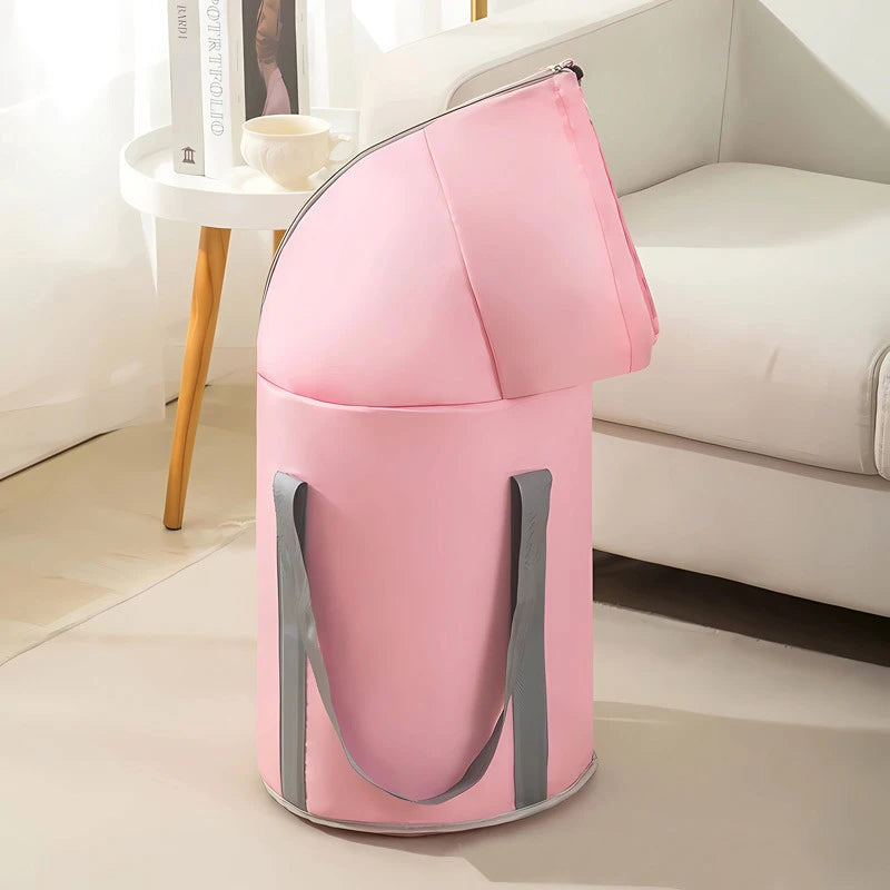 Foldable Insulated Portable Foot Bath Tub - Collapsible Foot Soaking Bucket for Home Spa Foot Care